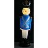 Christmas Decoration - 105cm Toy Solider Blue, With Light