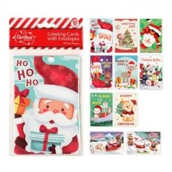 Christmas Cards - Cute,10pk