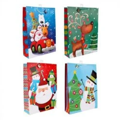 Gift Bag - Giant Christmas Cute, Assorted