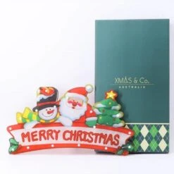 Hanging Decoration - Window Merry Christmas Suction Light