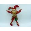 Christmas Decoration - 25cm Jester, Red & Green