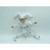 Christmas Decoration - 25cm Jester, White