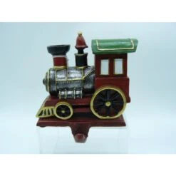Christmas Decoration - Stocking Hanger With Train