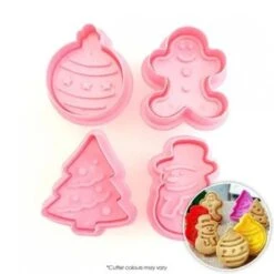 Cookie Cutter - Christmas 4 Piece Set