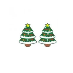 Earrings - Christmas Yule Tree
