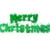 LED Sign - Merry Christmas, Green