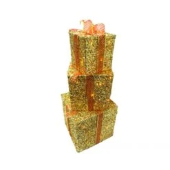 LED Christmas Presents 3 Pk