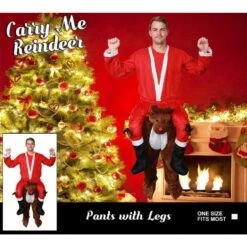 Adult Costume - Carry Me, Christmas Reindeer
