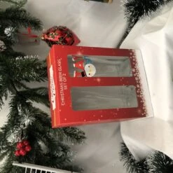 Beer Glass - Christmas 2 Pk