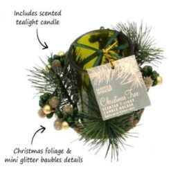 Candle Holder - Tea Light, Christmas