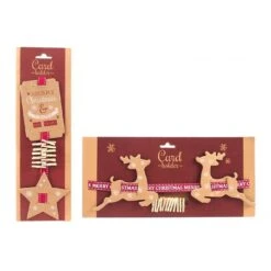 Card Holder - Christmas, Pegs & String Assorted