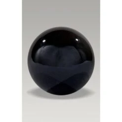 Christmas Bauble - 7cm Ball Black Pearl