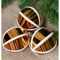 Christmas Bauble - Shatterproof, Copper