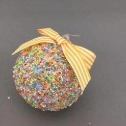 Christmas Bauble - Sprinkles 8 Cm