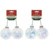 Christmas Bauble - Tinsel Assorted 2 Pk