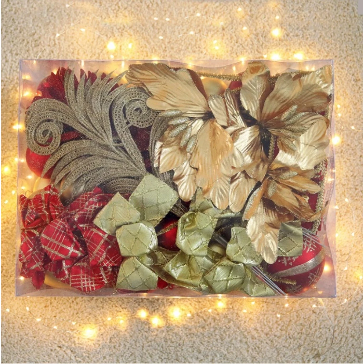 Christmas Decorating Kit - Red 1 Christmas Decorating Kit - Red