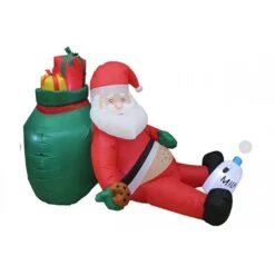 Christmas Inflatables - 1.95 M Milk Drunk Santa