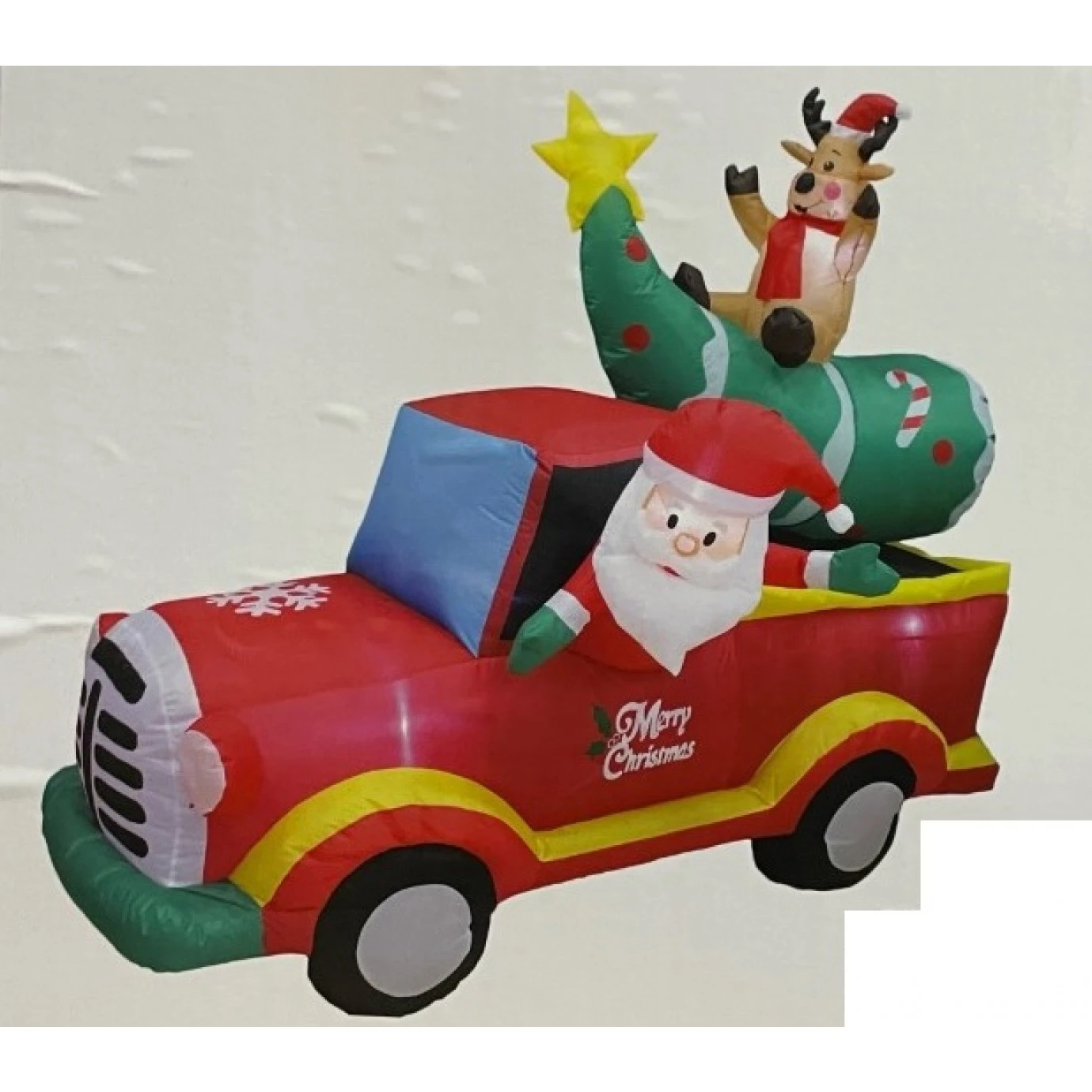 Christmas Inflatables - 2.2 M Santa Truck 1 Christmas Inflatables - 2.2 M Santa Truck