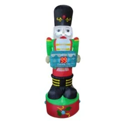 Christmas Inflatables - 2.45 M Nutcracker, Countdown