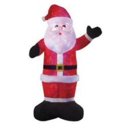 Christmas Inflatables - 2.45 M Plush Santa