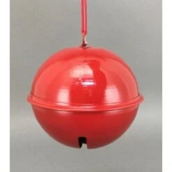 Christmas Ornament - Bell, Red