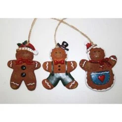 Christmas Ornament - Gingerbread, Assorted