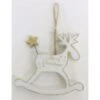 Christmas Ornament - Reindeer Rockinghorse 12 Cm
