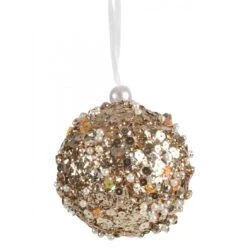 Christmas Bauble - Sequin Encrusted
