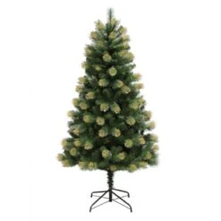 Christmas Tree - 1.95 M Canadian Gold Glitter