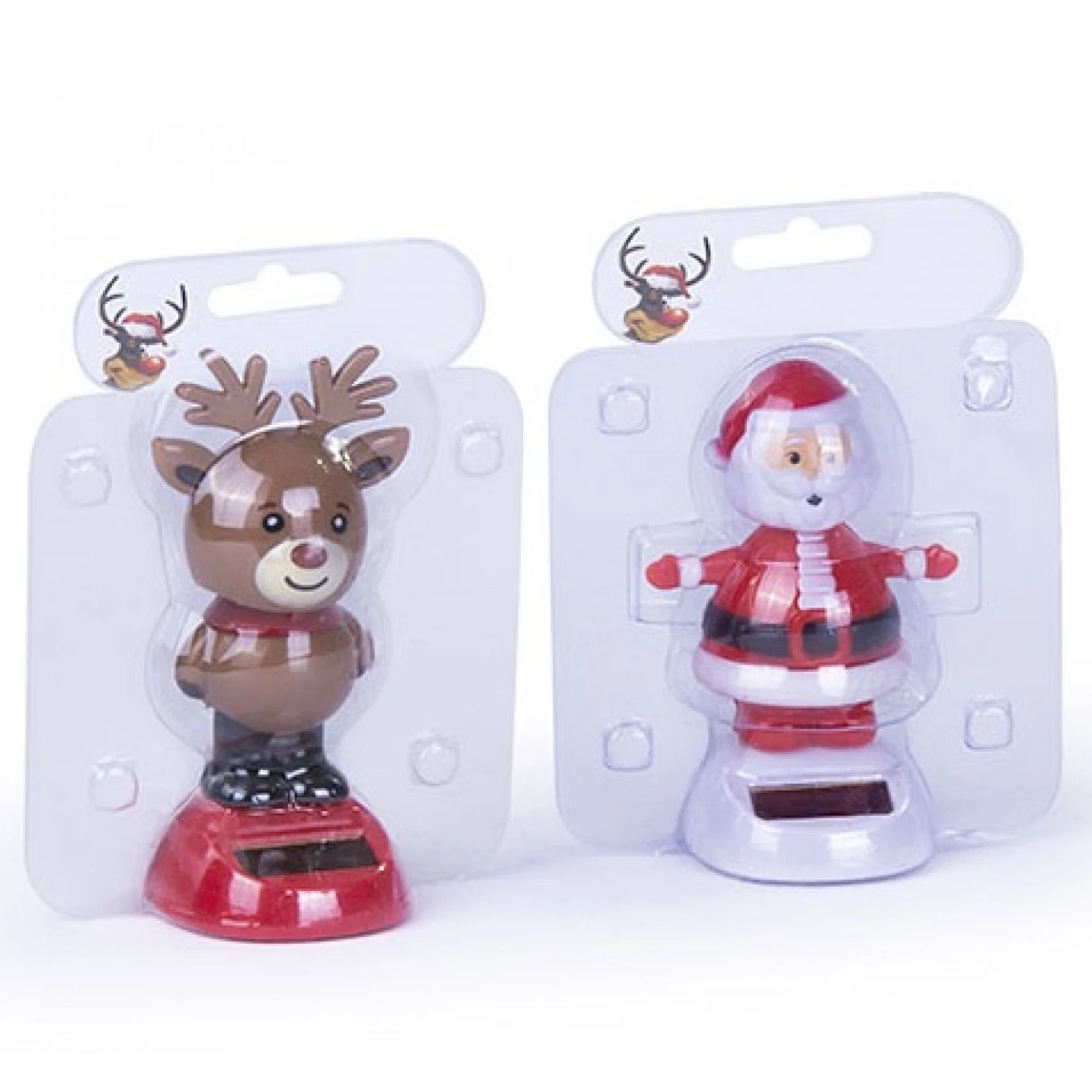 Dashboard Ornament - Christmas Solar, Assorted 1 Dashboard Ornament - Christmas Solar, Assorted