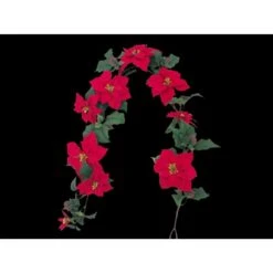Garland - Christmas, Poinsettia 180 Cm