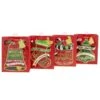 Gift Bag - Christmas, Small Glitter Assorted