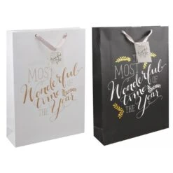 Gift Bag - Christmas, Wonderful Assorted