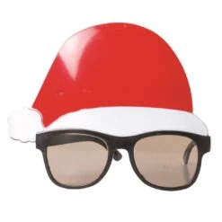 Glasses - Christmas, Santa