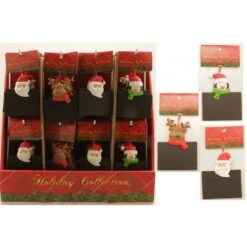 Christmas Ornament - Figurine With Chalkboard