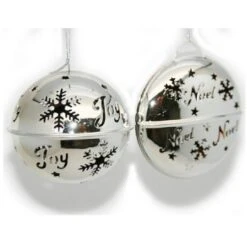 Christmas Ornament - Silver, Assorted