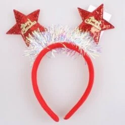 Headband - Boppers, Merry Christmas Stars