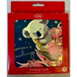 Christmas Cards - Australian Designs,10pk