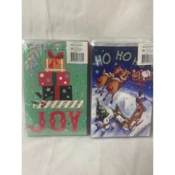 Christmas Cards - Holographic 6pk, Assorted