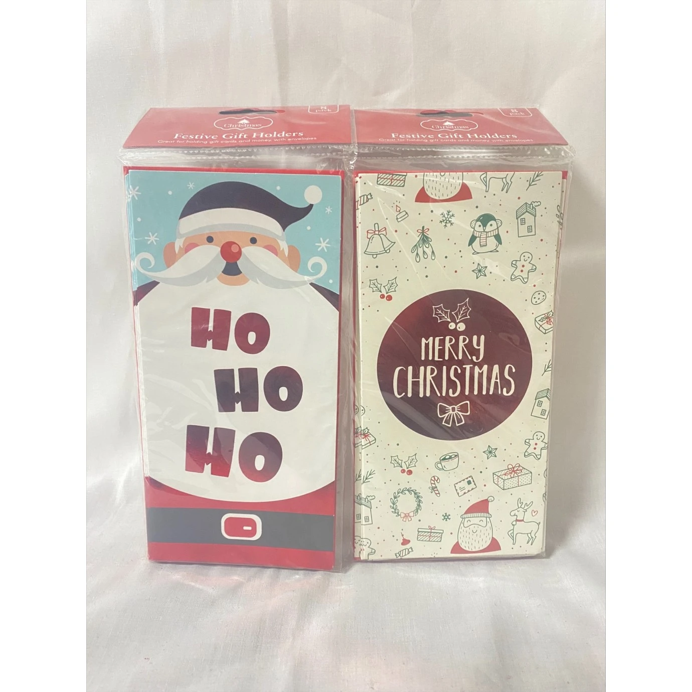 Money Wallets - Christmas 8pk, Assorted 1 Money Wallets - Christmas 8pk, Assorted