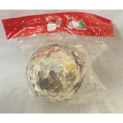 Christmas Bauble - 8cm High Shine, Silver