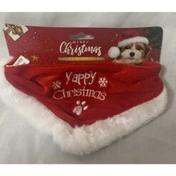 Pet Costume - Christmas Bandana With Fur