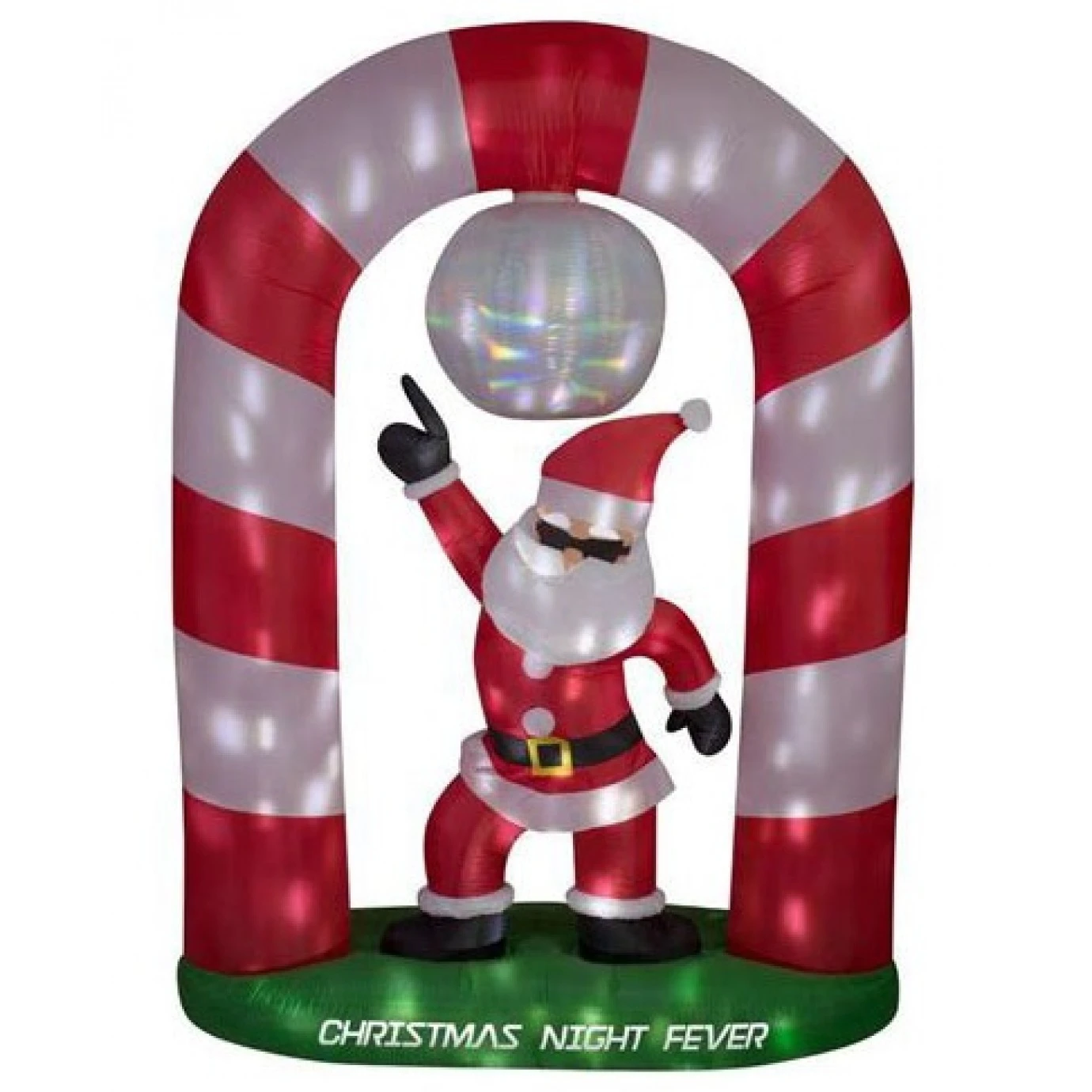 Christmas Inflatables - Disco Santa 1 Christmas Inflatables - Disco Santa