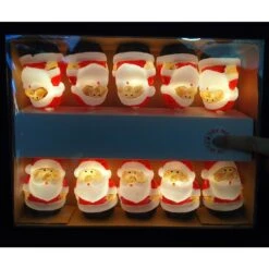 Lights - Christmas, Santas