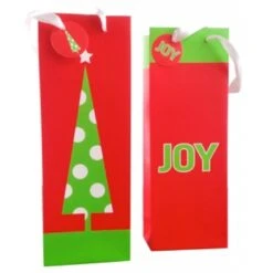 Gift Bag - Christmas, Wine Assorted