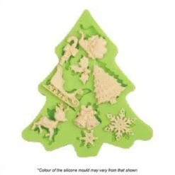 Mould - Silicone, Christmas Assorted