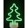 Neon Light - Christmas Tree, Green