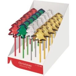 Pen - Christmas Tree, Sequin