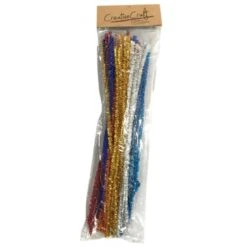 Pipe Cleaners/Chenille Stems - 30 Cm Christmas 48 Pk