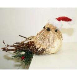 Table Ornament - Christmas Robin, Standing